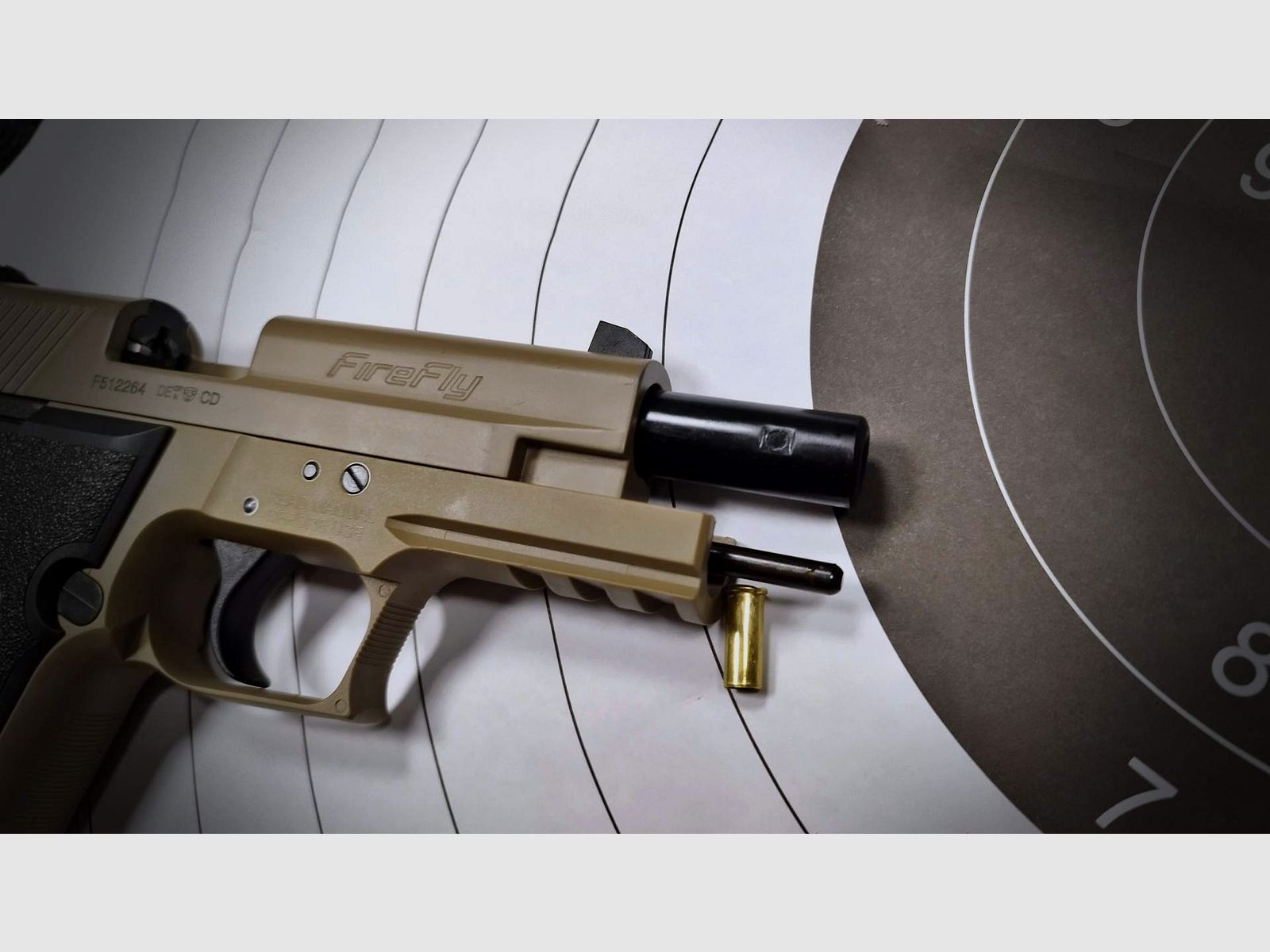 GSG Firefly pistol – TAN cal. .22LR, image 9 of 9