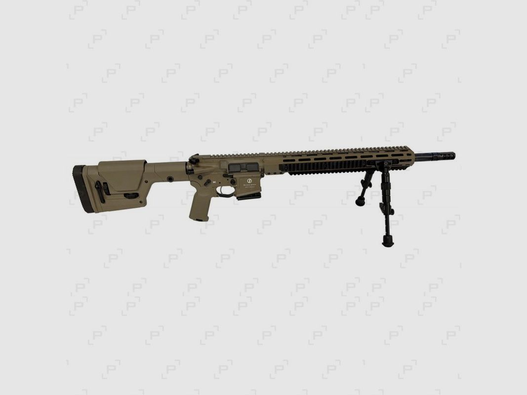 Selbstladebüchse SCHMEISSER AR15 DMR FDE Kaliber .223 RM, Lauf 18"