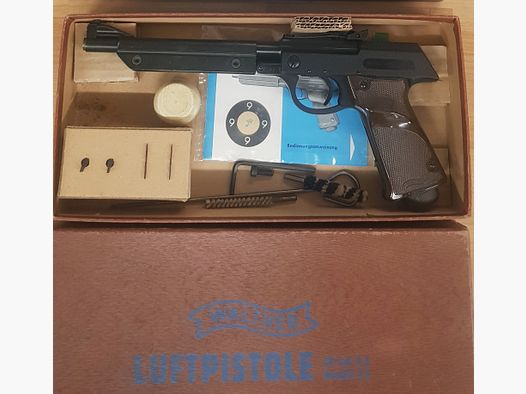 James Bond 007 Luftpistole Liebesgrüße aus Moskau  Walther Mod. LP 53 im Kaliber 4,5mm Diabolo