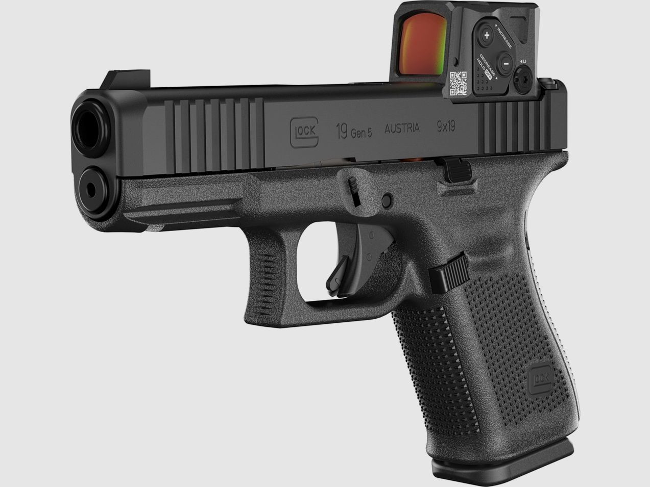 Glock 19 Gen5 A-Cut Combo mit Aimpoint COA – 9x19mm, Bild 4 von 4
