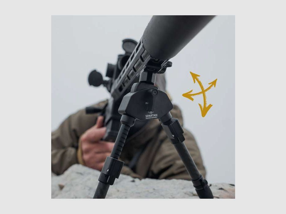 Bipod ProHunt Tac - Schwarz SPARTAN, Bild 9 von 11