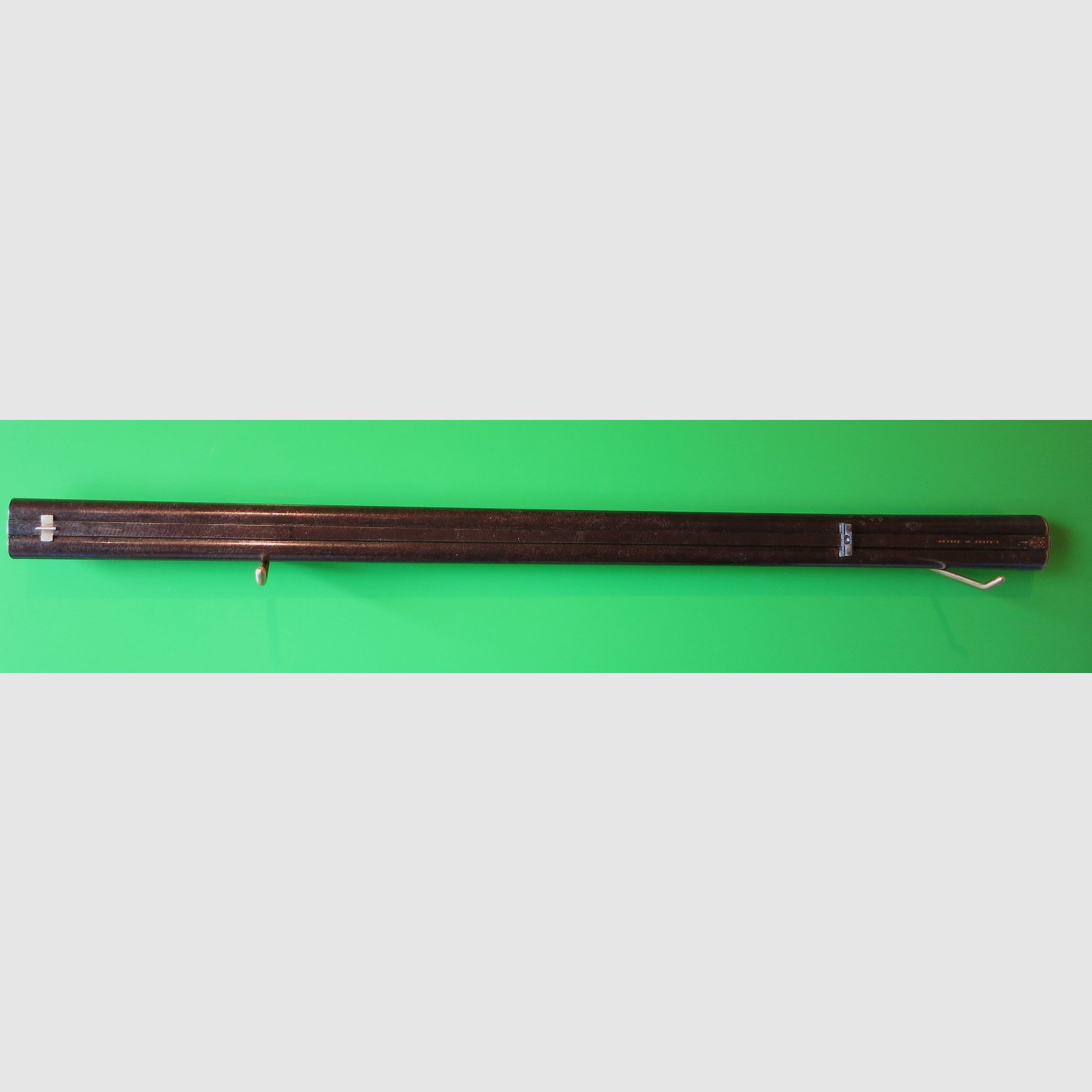 C. Raeke, Seelow. Doppelflinte/Querflinte Lauf Kal. 16/65, Goldeinlagen   #45-