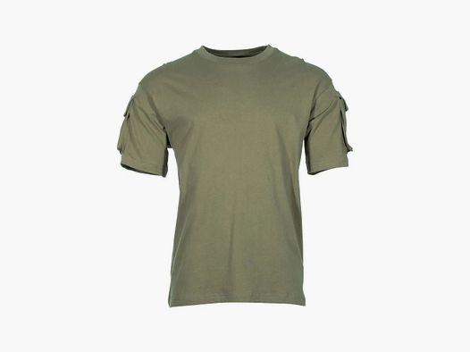 Mil-Tec Mil-Tec Tactical T-Shirt - Oliv / S Herren