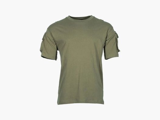 Mil-Tec T-Shirt Táctico - Oliva / M Hombres