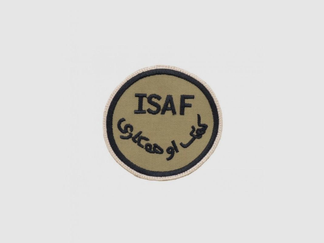 LA PATCHERIA PATCH "ISAF" 8CM BRODÉ