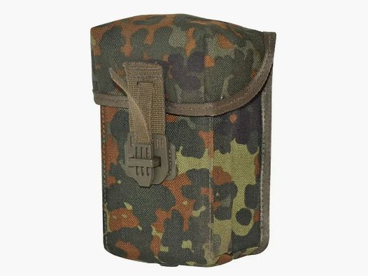 Bundeswehr Originale BW Borsa per Caricatori G3 Flecktarn Usata