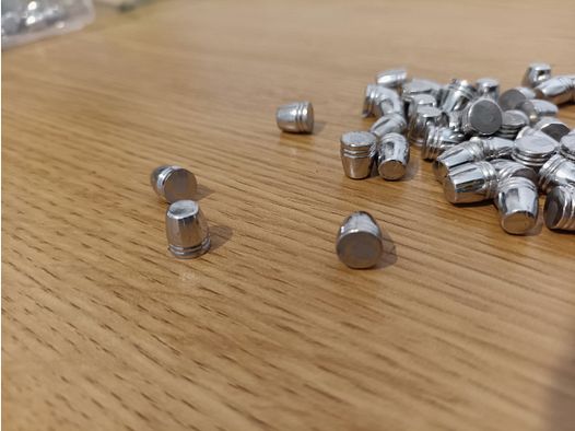 HP Max 1 und 2, 95 Grain Geschosse Cal.356 Slugs