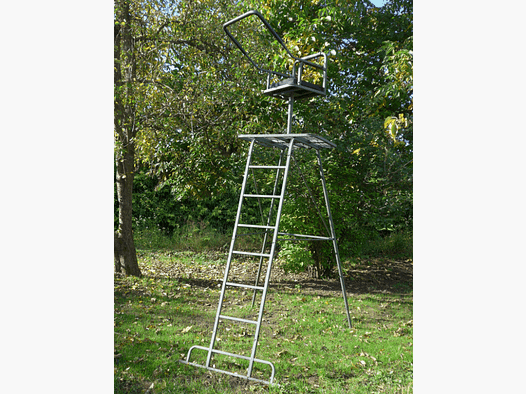 Torretta indipendente con sedia - girevole 360°, verniciatura a polvere. Acciaio