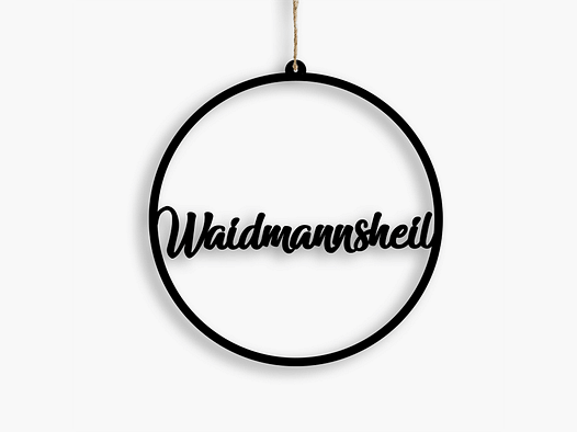 Deko-Anhänger "Waidmannsheil"
