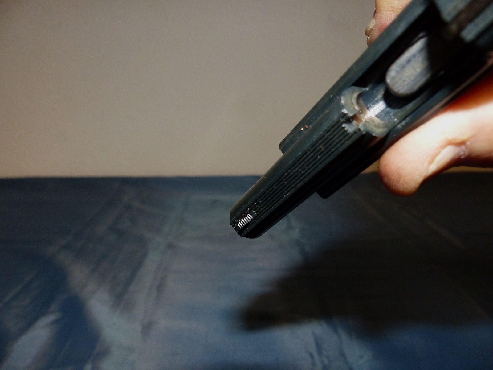 Blank gas pistol Rhöner Sportwaffen GmbH SM 15 Cal. 8 mm bang PTB 83/2 from 1977 vintage
