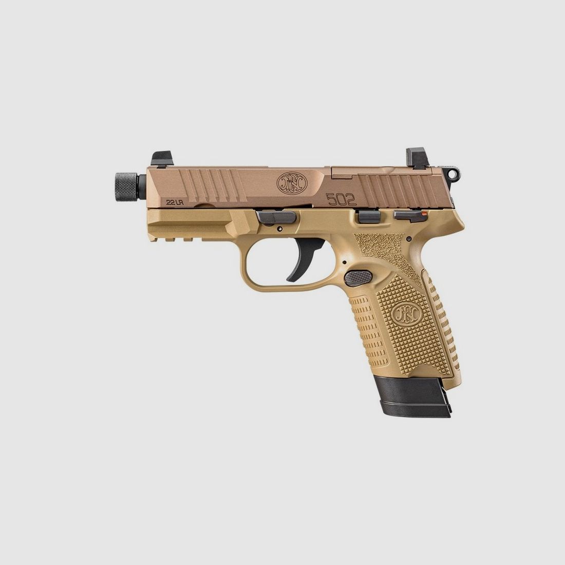 PISTOLEN FN 502TM FDE TACTICAL 22LR, Bild 1 von 3