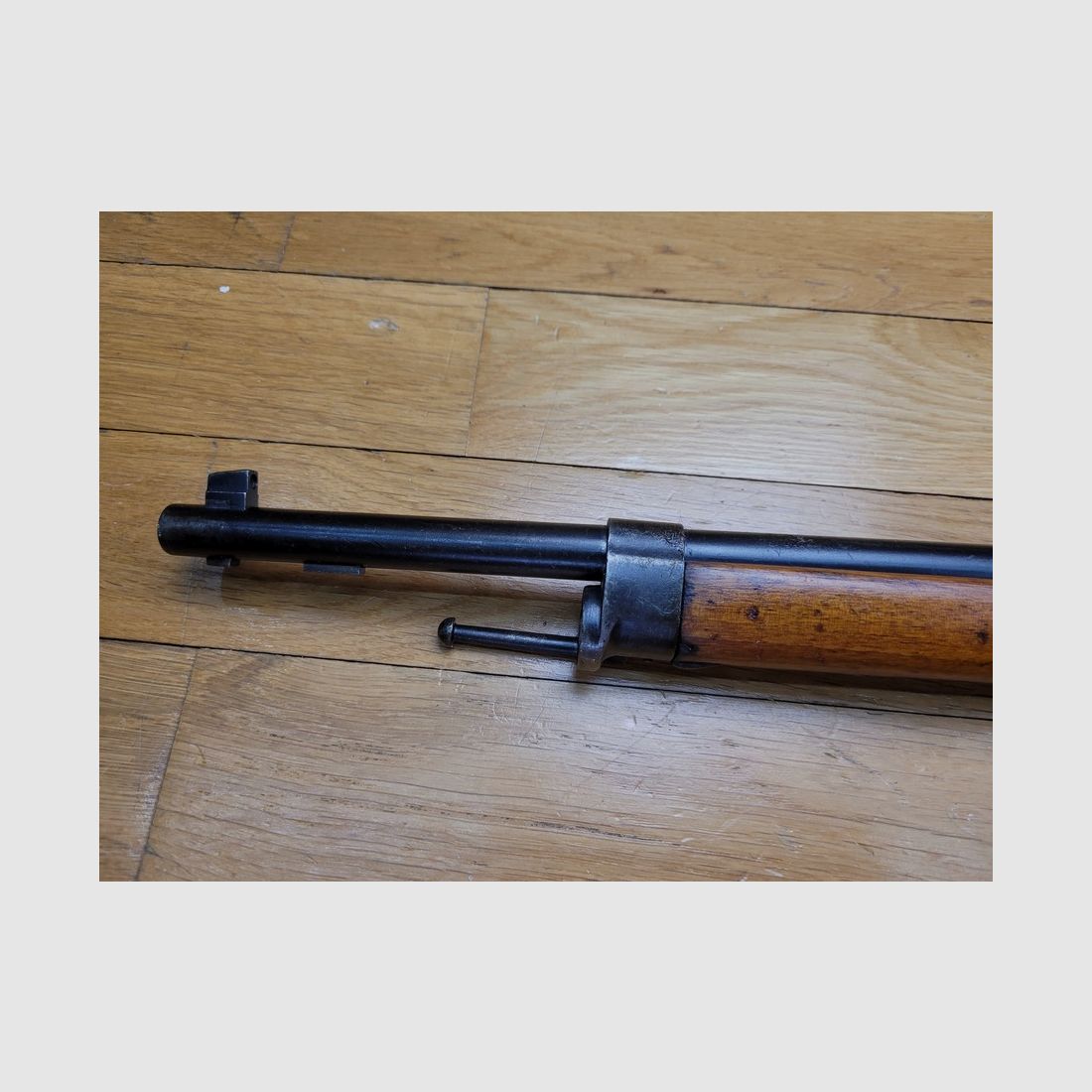 Good Berthier rifle – Model 07/15 unmodified 1916 – 3-shot firearm – caliber 8×51 Lebel – Very good barrel – sling – 2 clips -TBE, image 22 of 22