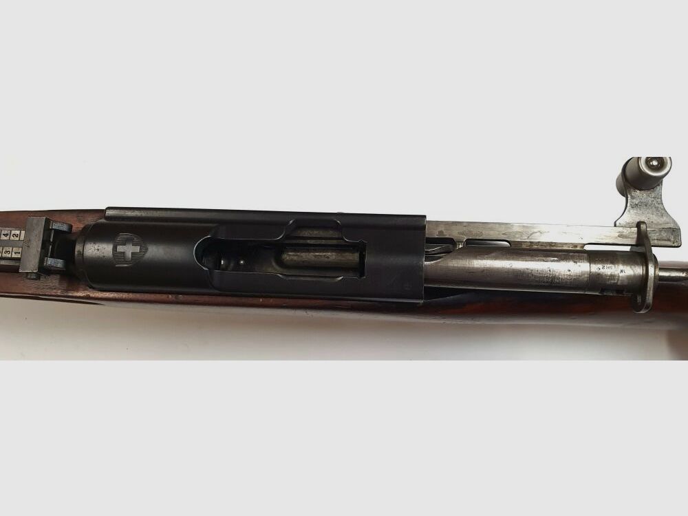 Waffenfabrik Bern Repetierbüchse Waffenfabrik Bern Schweizer K31 Kaliber 7,5x55swiss komplett nummerngleich + Privat