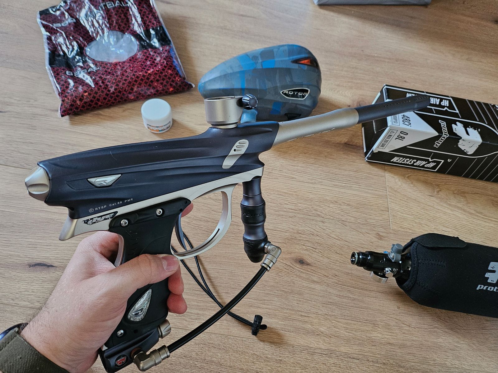 Proto Matrix Rail + Dye Rotor 1 + Zubehör