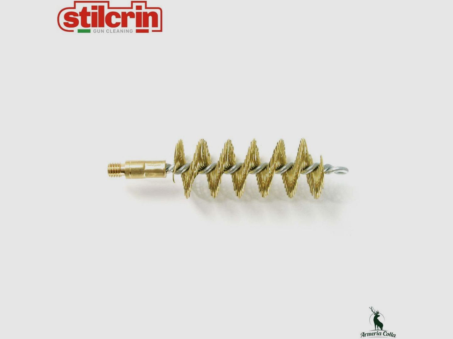 StilCrin Messing Spiralbürste für Gewehr Kal. 24 Art. 66A