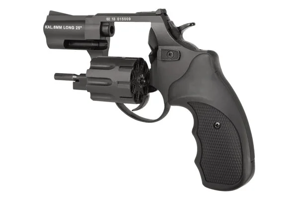 Revolver à blanc et de signalisation ZORAKI R1-K6L BAS, canon de 2,5″, cal. .22 Long, noir, image 3 sur 5