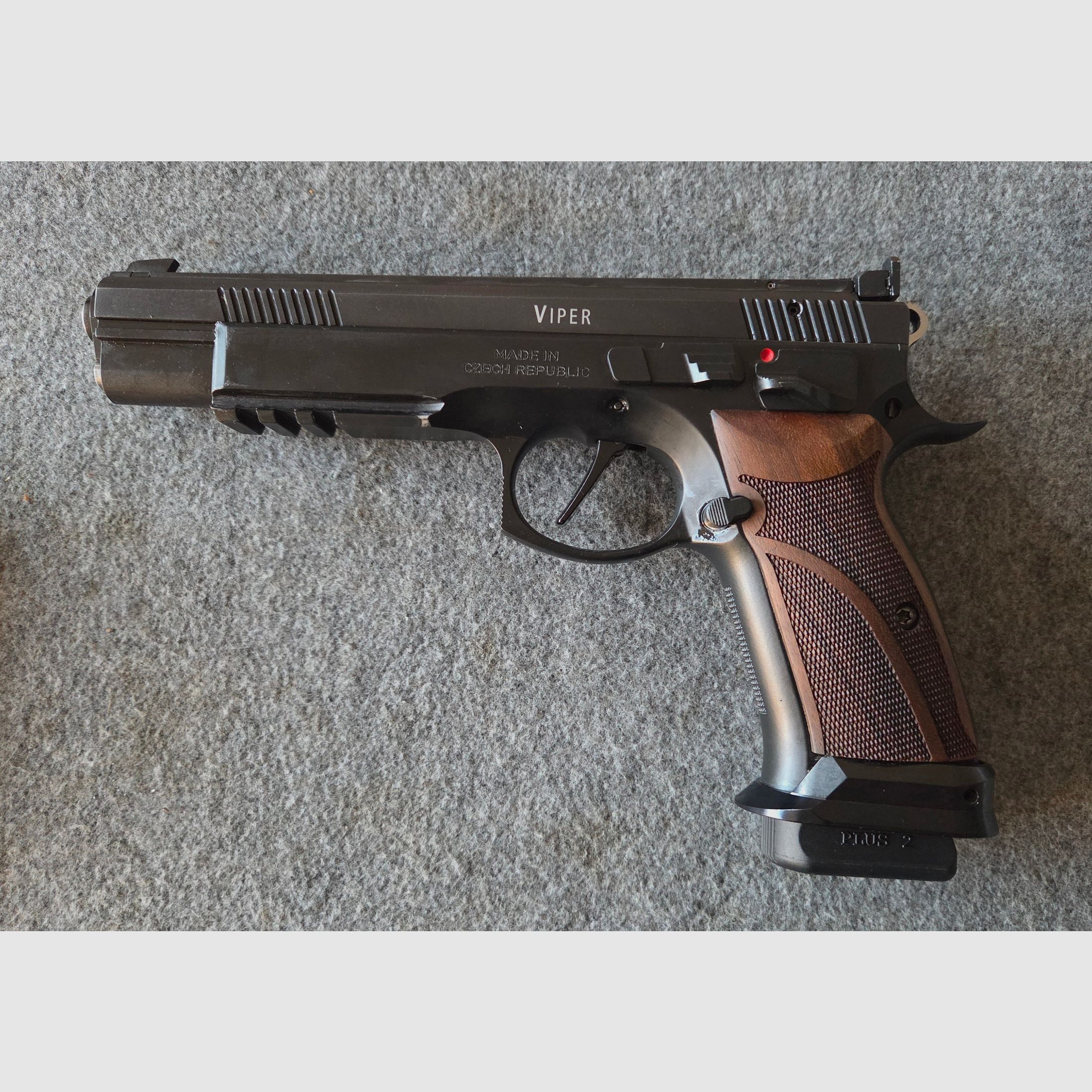 CZ75 Viper 6" und Anschlagschaft KPOS G2