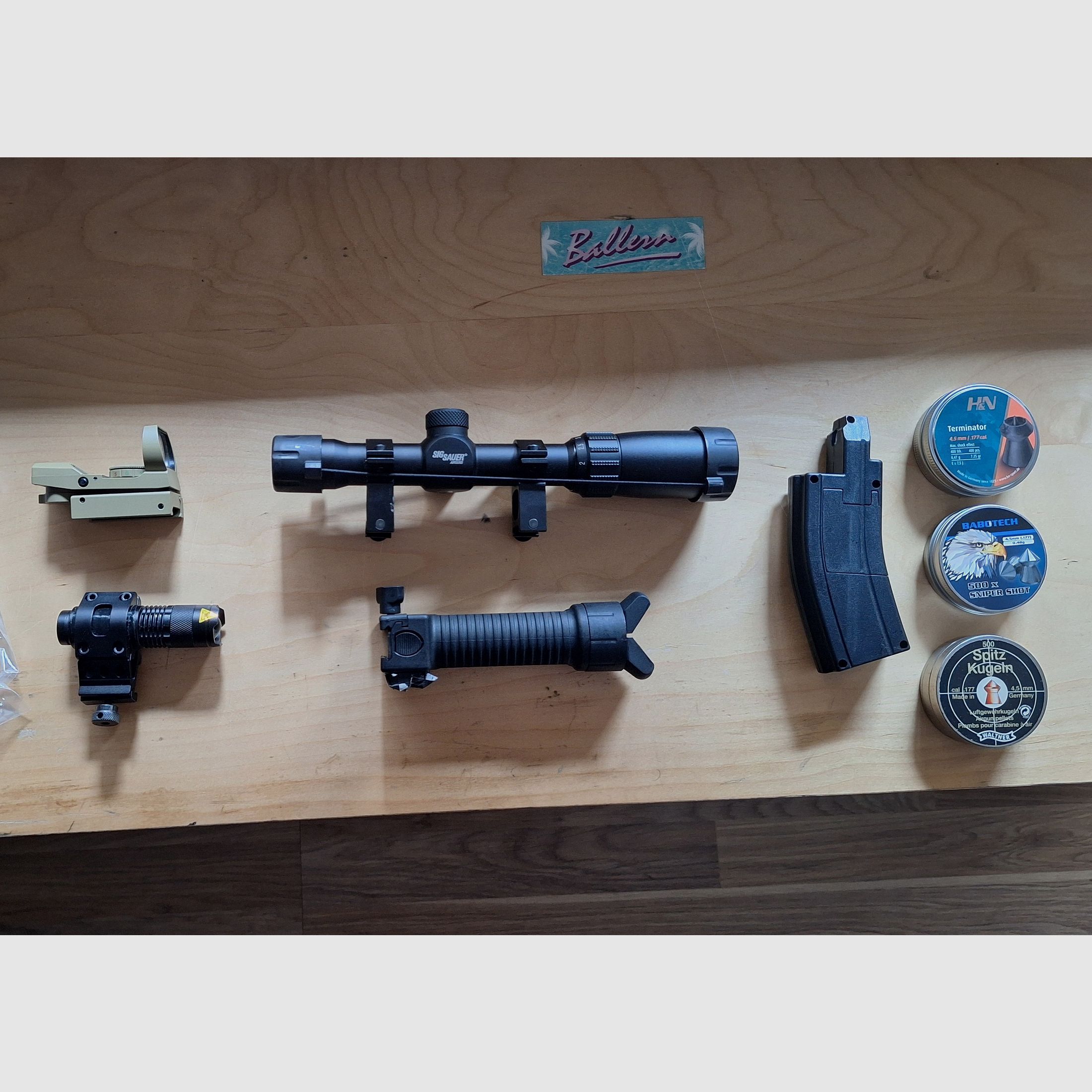 SigSauer MCX CO2 Lufgewehr 4,5mm