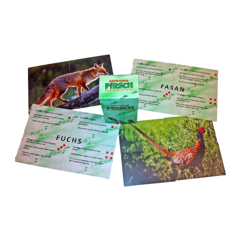 Jeu de cartes "Aventure Chasse"