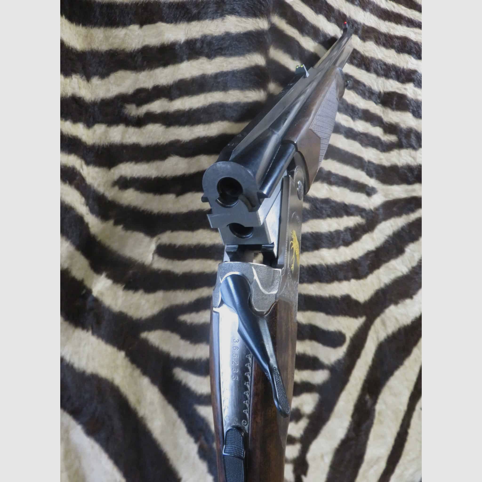 Doppelbüchse RENATO BALDI FX Wood Kal. 8x57jrs Lauf 55 cm, Bild 10 von 10