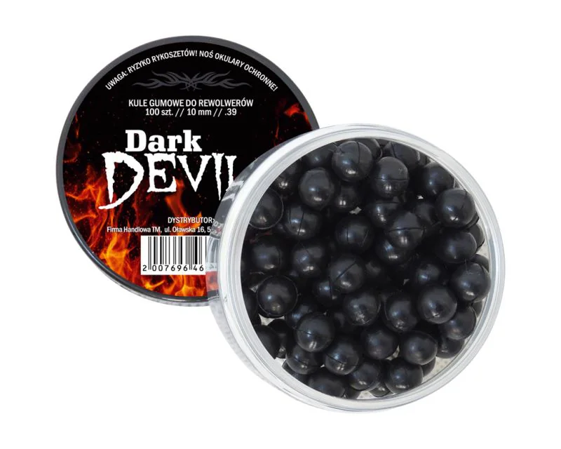 Kule gumowe RAM Dark Devils kal. .43 - 100 szt, zdjęcie 2 z 2