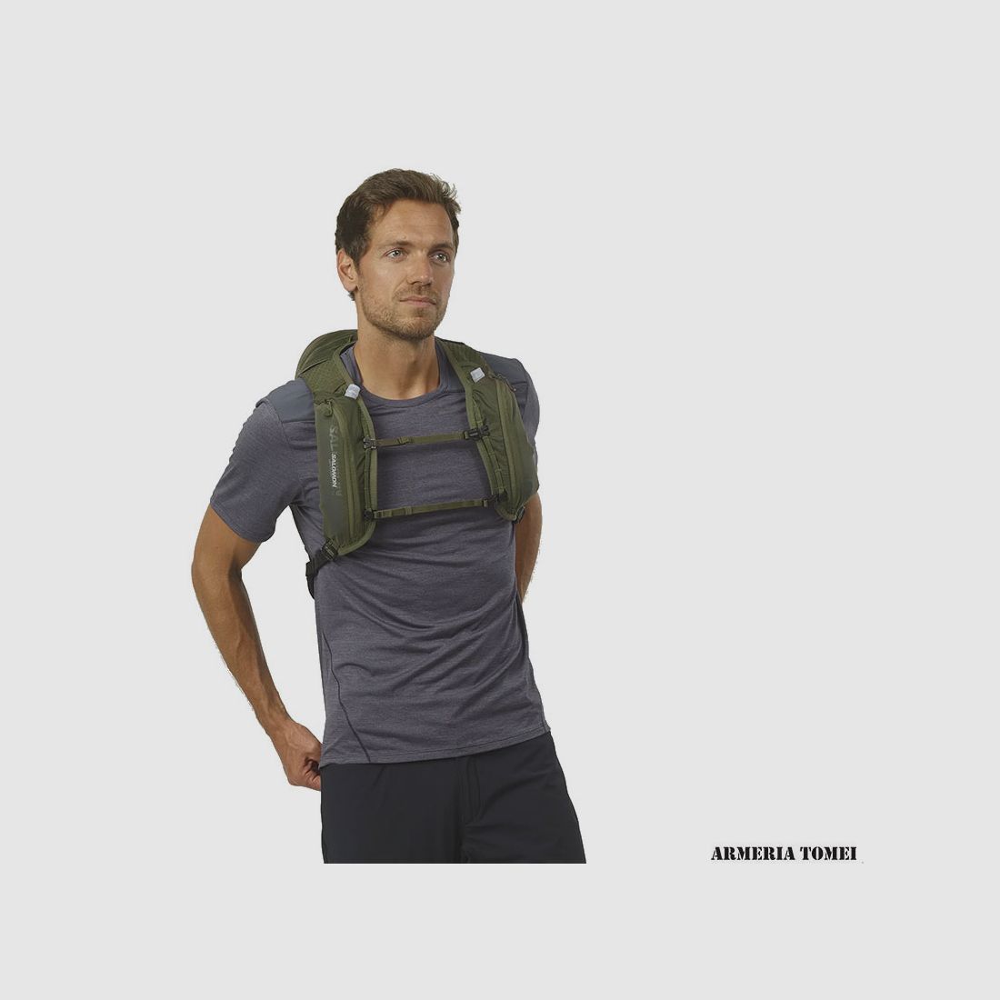 Sac à dos – SALOMON – XT 10 Grape Leaf / Black, image 3 sur 4