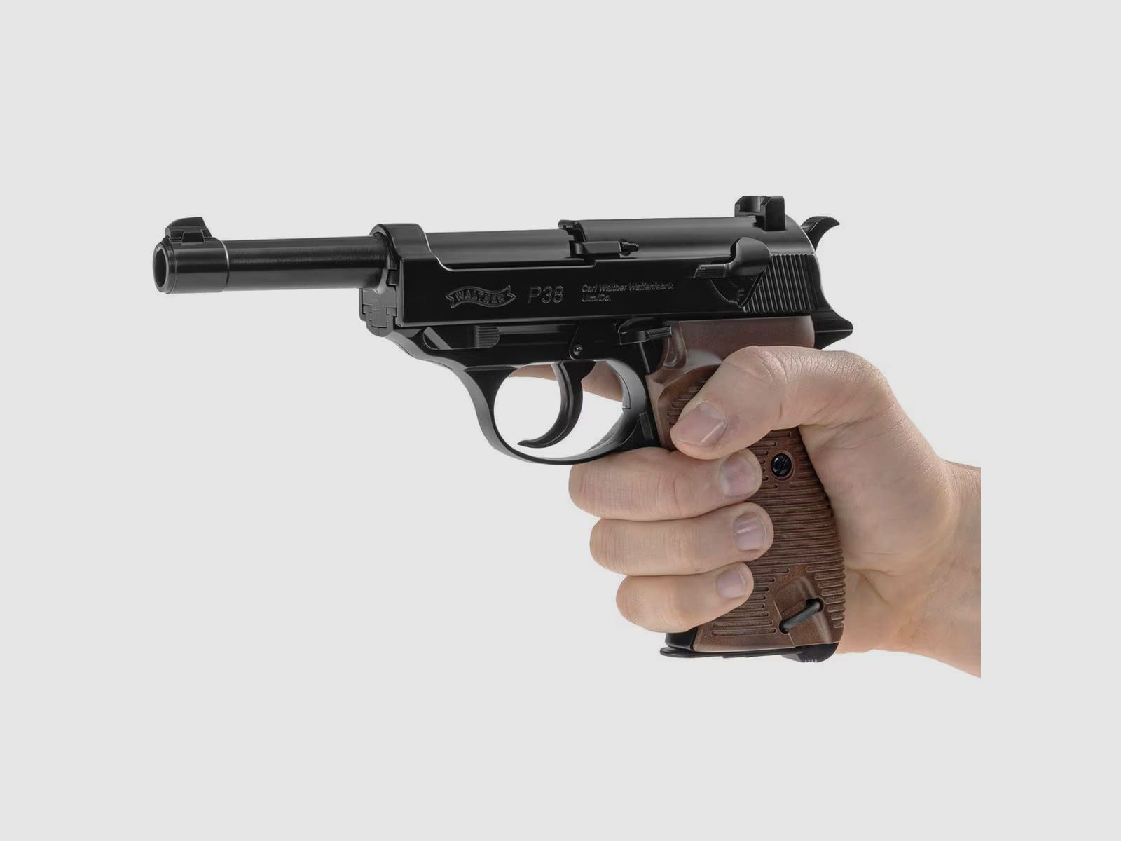 Walther P-38 Blow-Back luchtpistool 4,5 mm, afbeelding 3 van 7