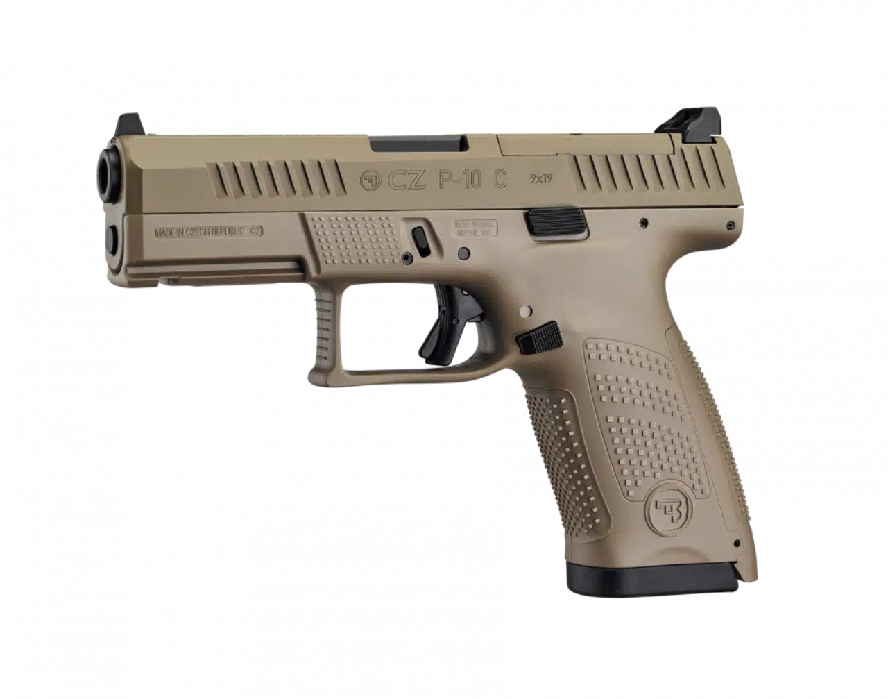 CZ P-10 Compact OR – FDE – 9x19mm (P13 Bundeswehr)