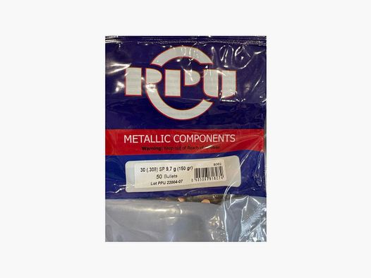 PALLE PPU PARTIZAN CAL. 30 (.308) SP 150GR