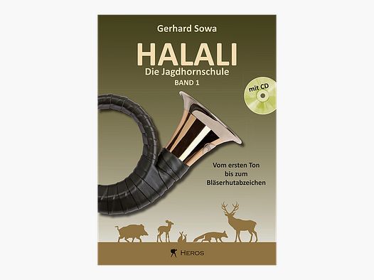 Buch "Halali - Die Jagdhornschule" Band 1, mit CD