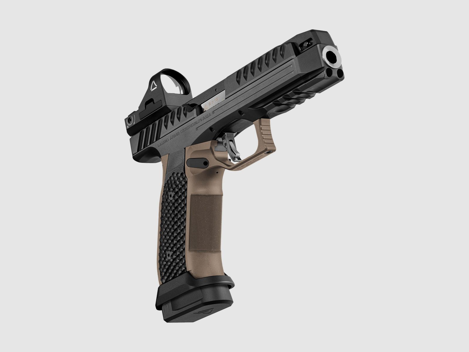 Laugo Arms – Pistole / Alien Optic Kit / 9mm / Black/Green, Bild 4 von 4