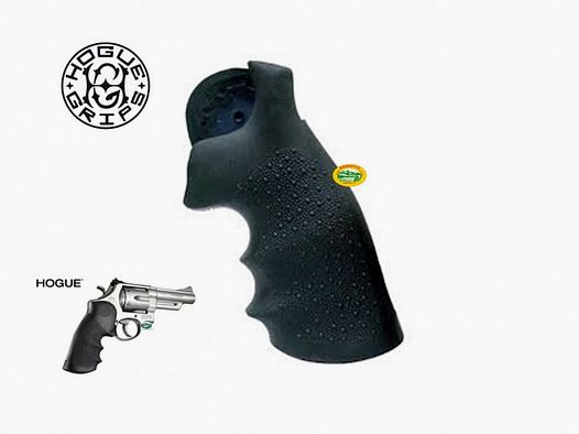HOGUE Poignées en caoutchouc pour Smith & Wesson N Frame Square Butt 29000