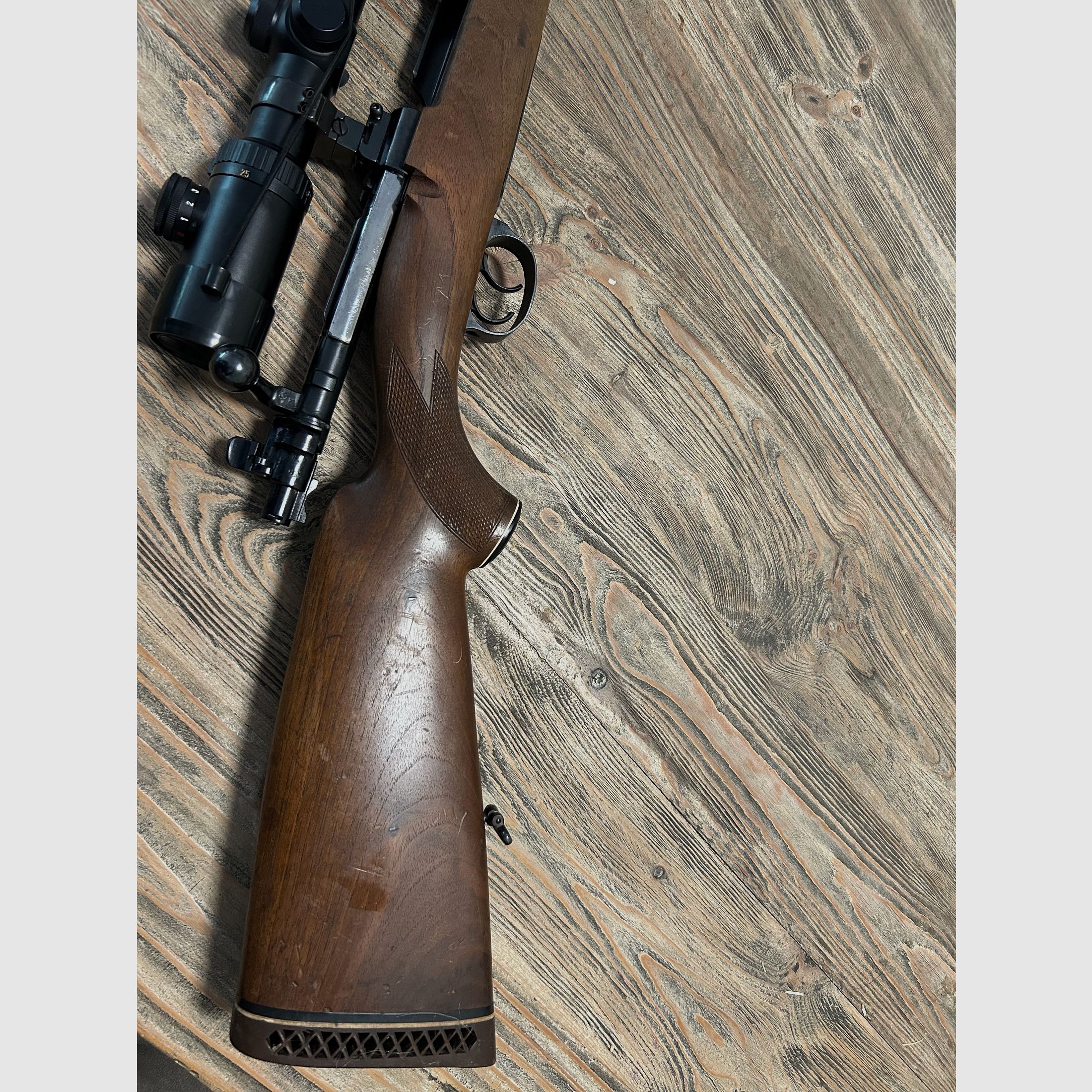 AKAH Rep. Büchse K98 7x64 mit Zielfernrohr RWS Premium 1.25-4x24
