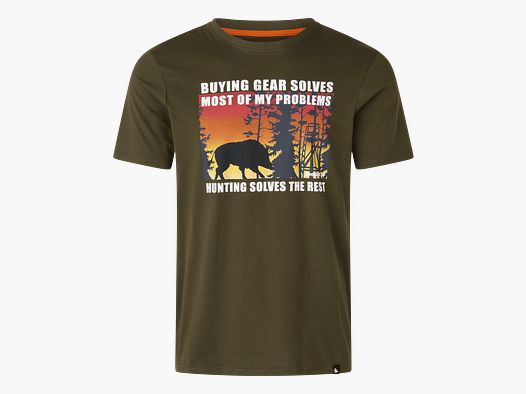 Seeland Highseat Sunset T-shirt Men Light Pine XL