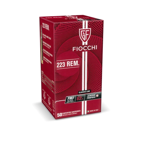 Fiocchi .223 REM FMJ 62gr Stücke Chargennr.: 6510052