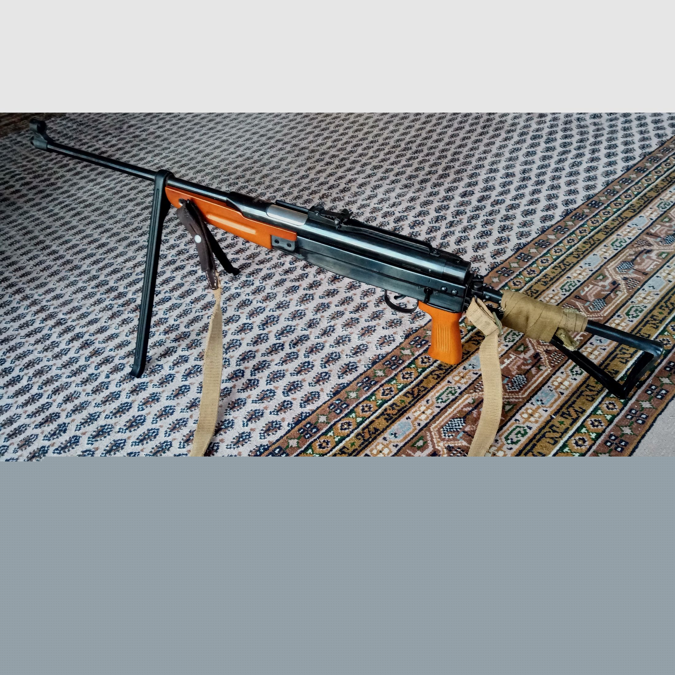 Cinghia per fucile Samopal SA VZ.58 usata, ottimale per il fucile ad aria Xisico WMN B5 di Naunin / Perfecta 47 / First Strike SP47 // Cintura per armi / Cinghia di trasporto / Cinghia per fucile