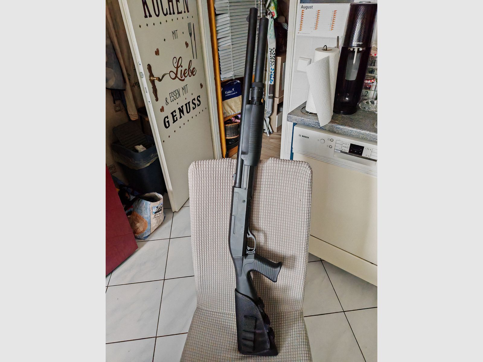 ASK Franchi SAS 12 Full Stock PumpGun plus 12 Shells