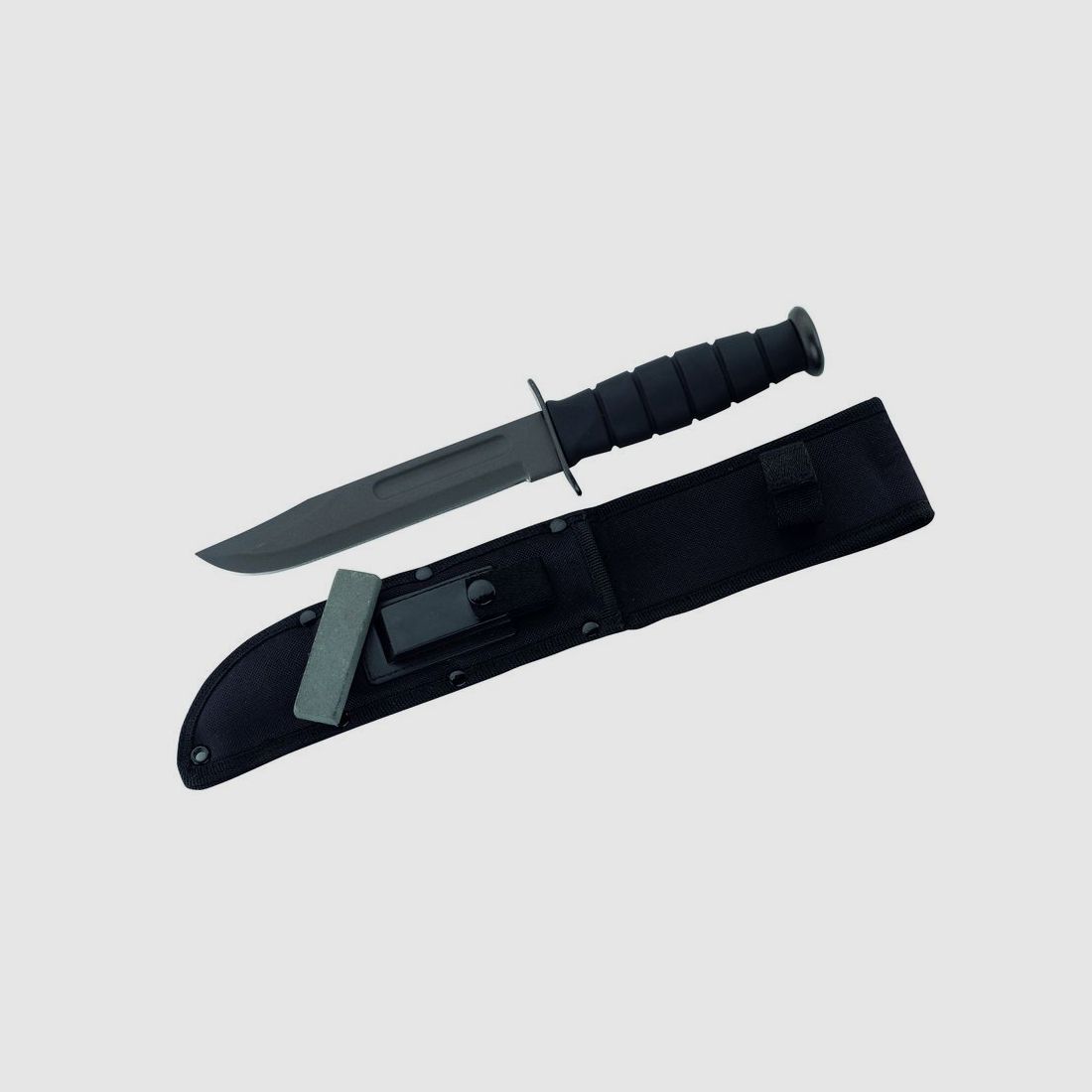 Herbertz Allround-Messer, AISI 420, Epoxy-Beschichtung,, Nylonscheide