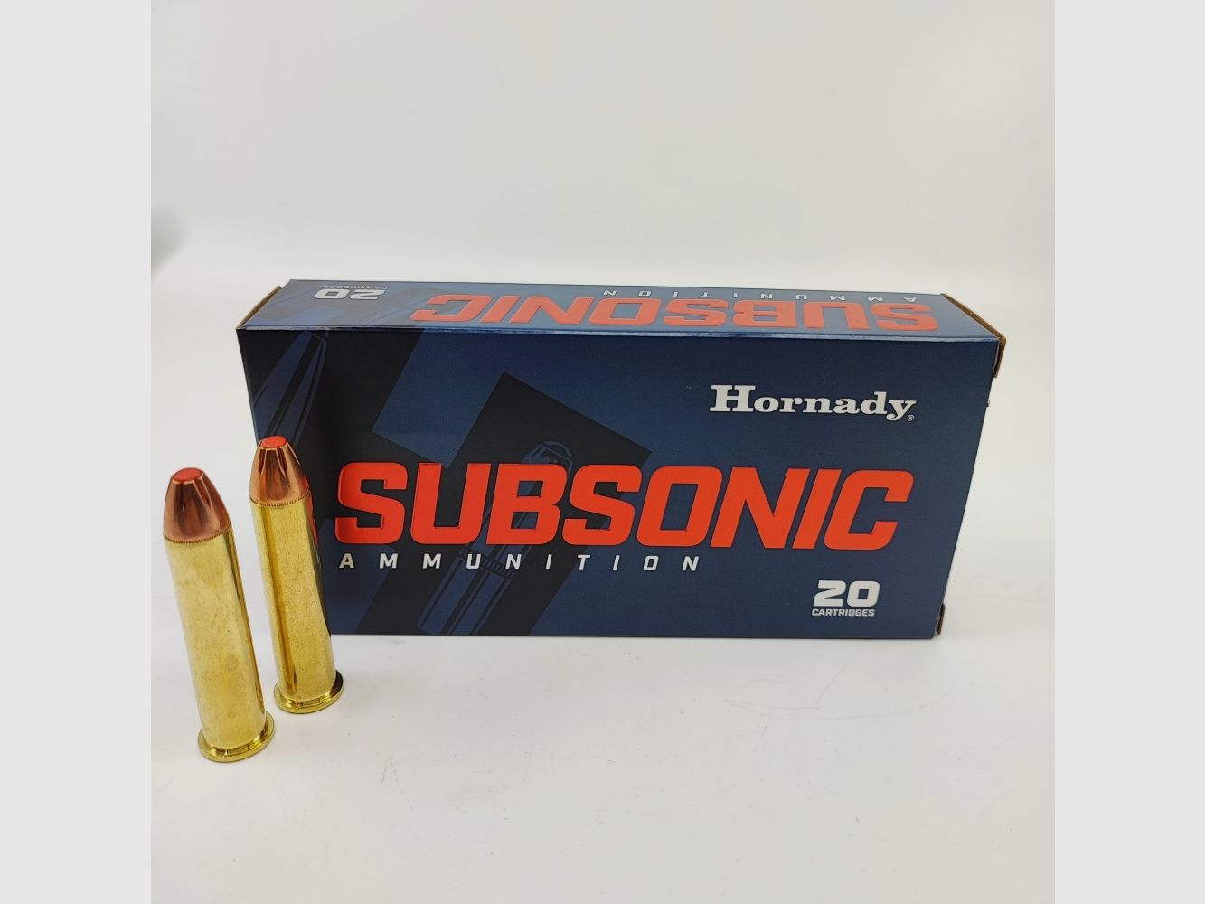 45-70 Gov Hornady SUBSONIC 410 gr SUB-X® VE20