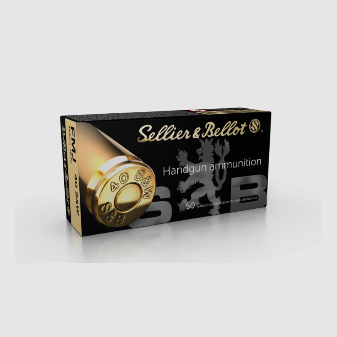 40 S&W S&B FMJ 165gr VE50