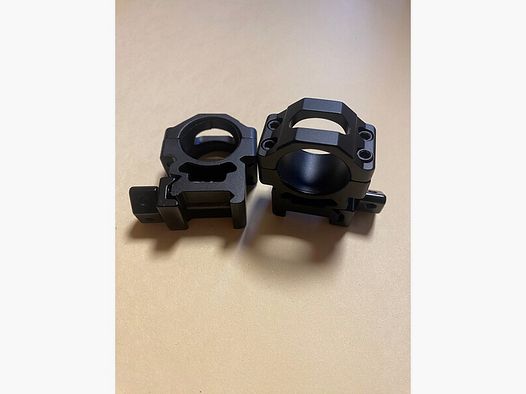 UTG 1" Medium Pro Max Picatinny-/Weaverringe 22 mm breit .