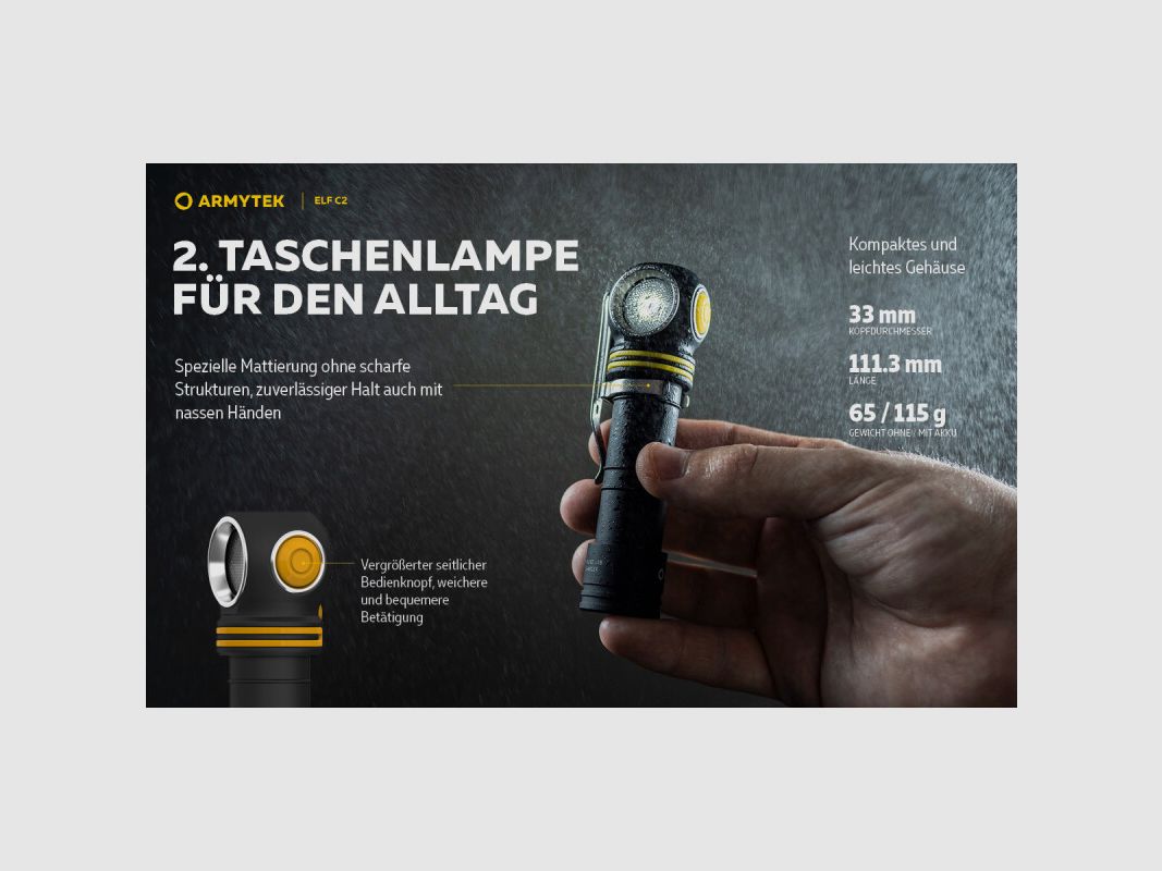 ARMYTEK ELF C2 MICRO USB, Bild 11 von 29