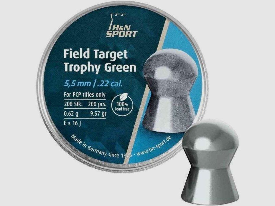 H&N Diablo Field Target Trophy Green Cal.5,5
