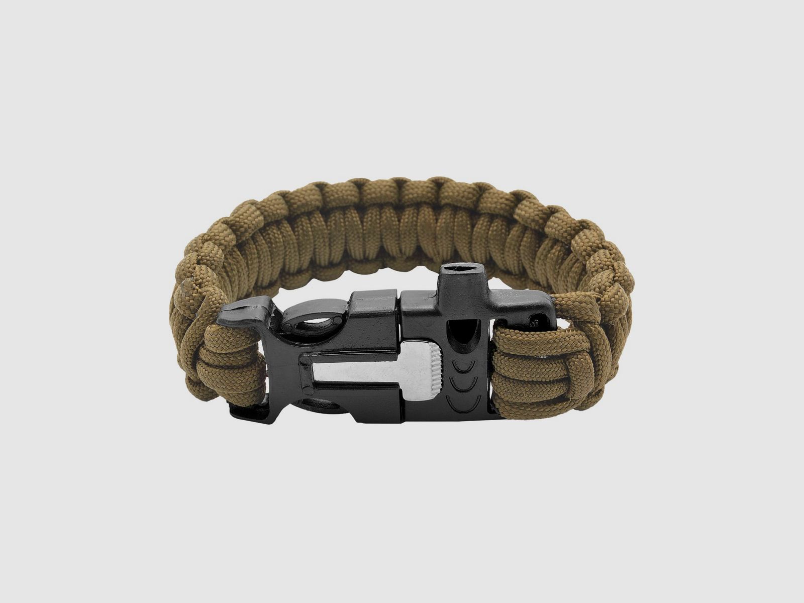 Survival-Armband Paracord 3 In 1 Tan, Bild 1 von 4