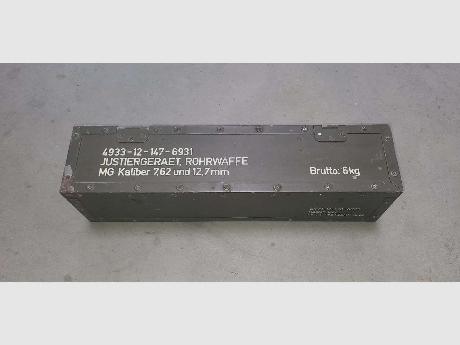 BW aiming line testing device 7.62mm / 12.7mm / adjustment device for rifled weapons