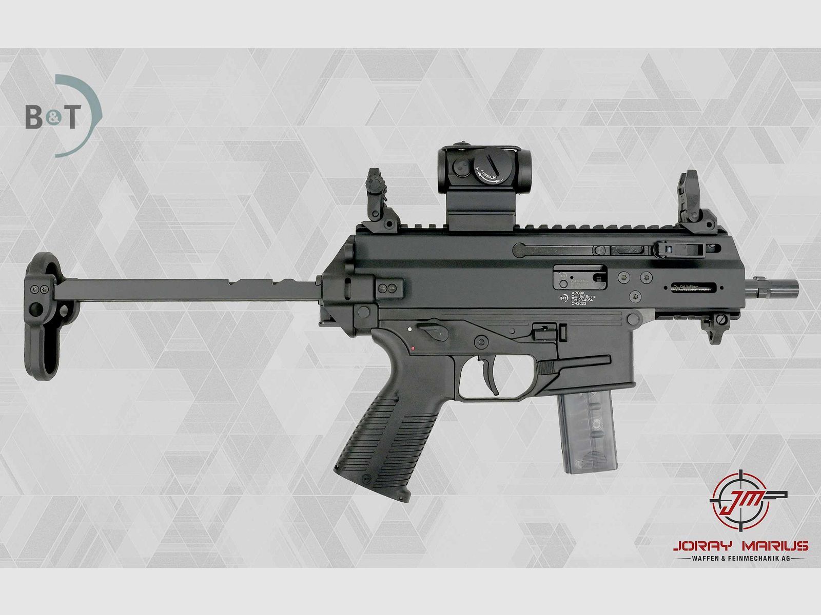 B&T APC9 K Pro Halbautomat 9mm Para 5.4″, Bild 1 von 2