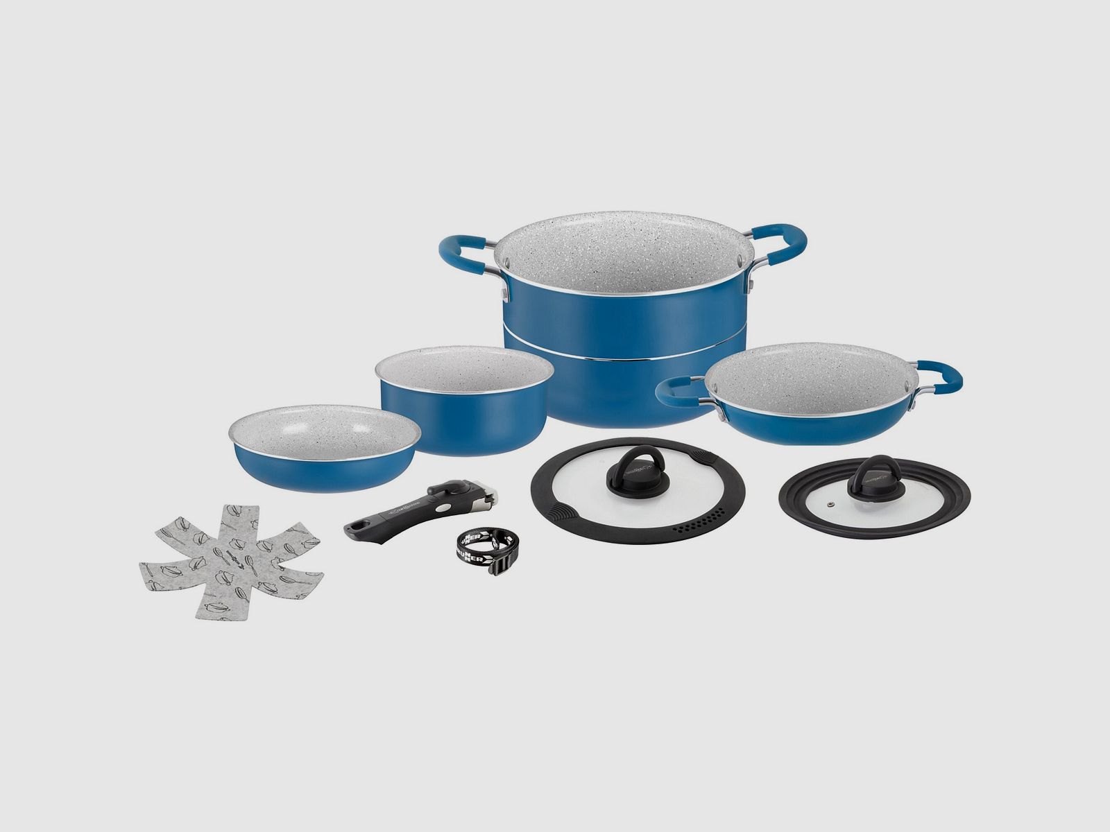 Carezza Cookware Set 7 + 1, ø 22 cm, image 1 of 2