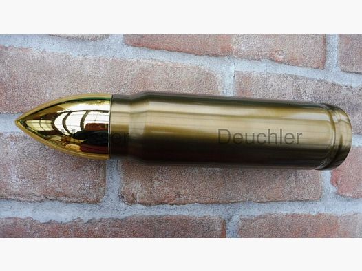 Thermosflasche Büchsenpatrone