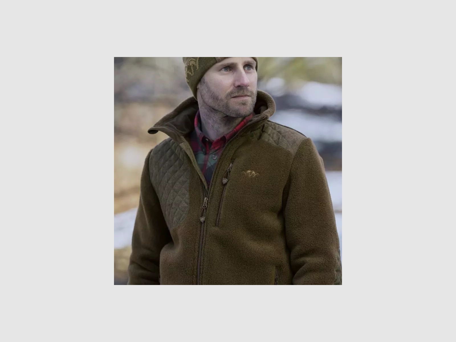 BLASER Jonathan Fleecejacke Herren Braun