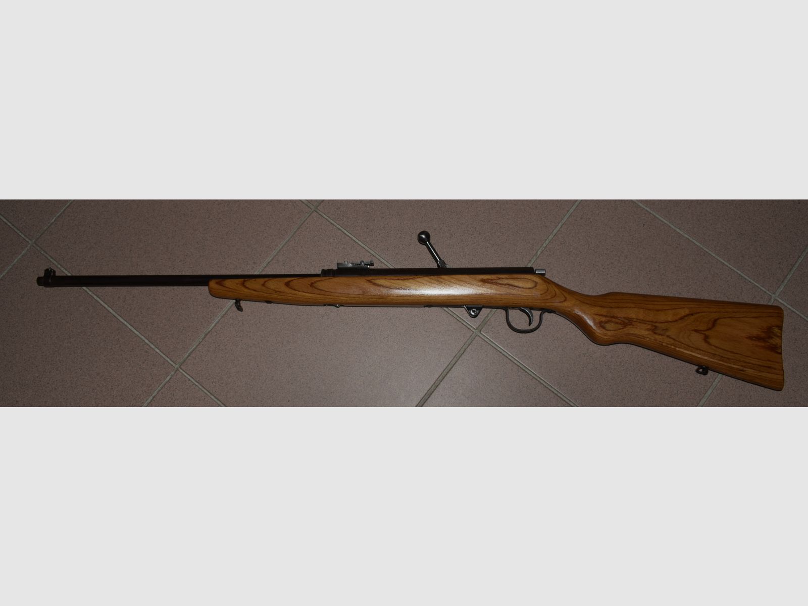 Luftgewehr Haenel 49a - 1957 - Feder und Manschette NEU 12er Magazin und Tragegurt